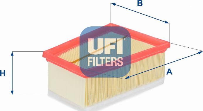 UFI 30.147.00 - Filtro aria www.autoricambi360.it