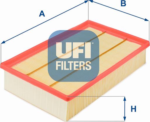 UFI 30.155.00 - Filtro aria www.autoricambi360.it