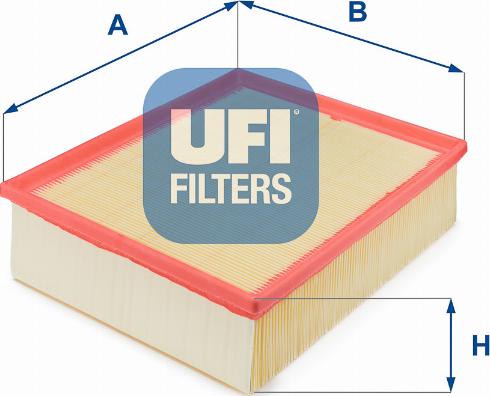 UFI 30.162.00 - Filtro aria www.autoricambi360.it