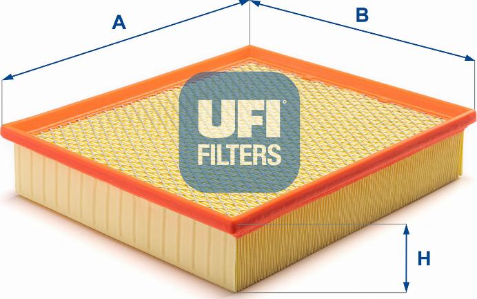 UFI 30.100.00 - Filtro aria www.autoricambi360.it