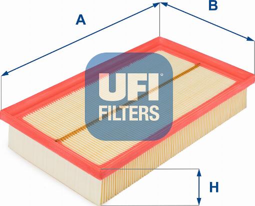 UFI 30.101.00 - Filtro aria www.autoricambi360.it