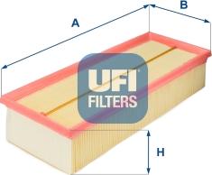 UFI 30.187.00 - Filtro aria www.autoricambi360.it