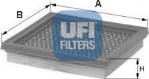 UFI 30.300.00 - Filtro aria www.autoricambi360.it