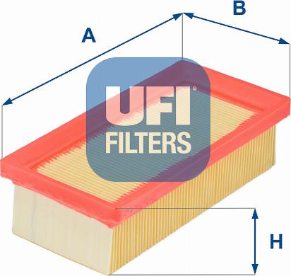 UFI 30.894.00 - Filtro aria www.autoricambi360.it