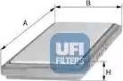 UFI 30.833.00 - Filtro aria www.autoricambi360.it