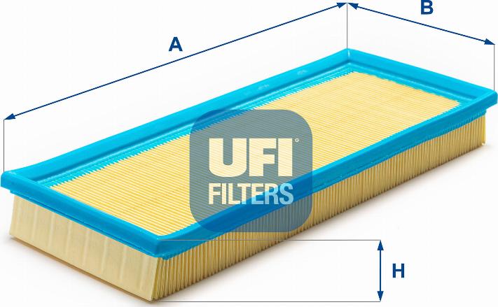 UFI 30.818.00 - Filtro aria www.autoricambi360.it