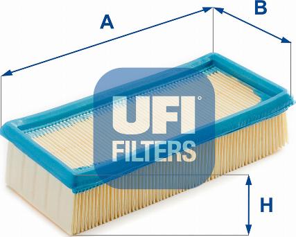 UFI 30.836.00 - Filtro aria www.autoricambi360.it