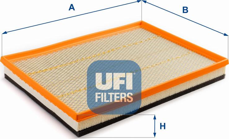 UFI 30.394.00 - Filtro aria www.autoricambi360.it