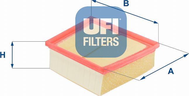 UFI 30.390.00 - Filtro aria www.autoricambi360.it