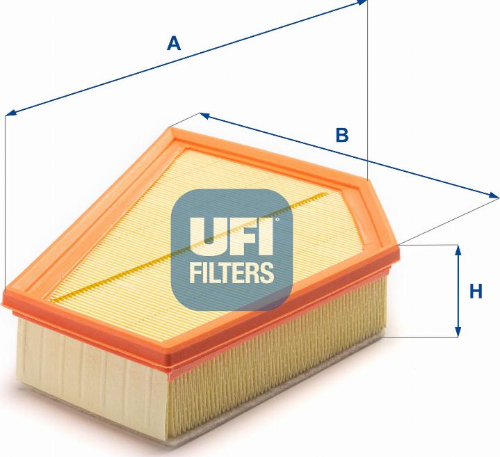 UFI 30.349.00 - Filtro aria www.autoricambi360.it