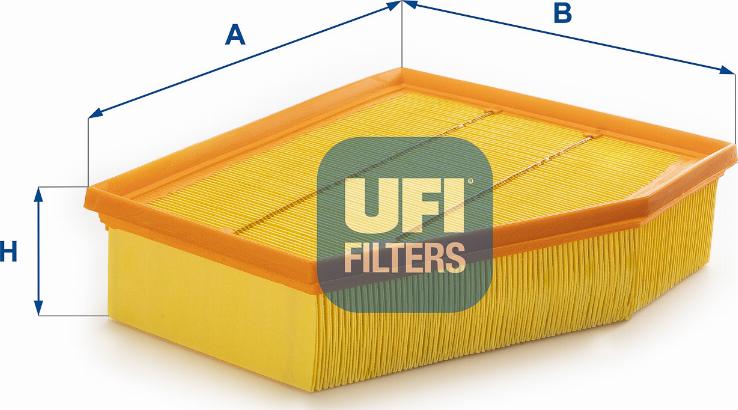 UFI 30.355.00 - Filtro aria www.autoricambi360.it