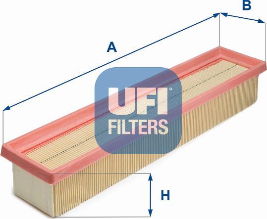 UFI 30.302.00 - Filtro aria www.autoricambi360.it