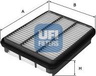 UFI 30.335.00 - Filtro aria www.autoricambi360.it