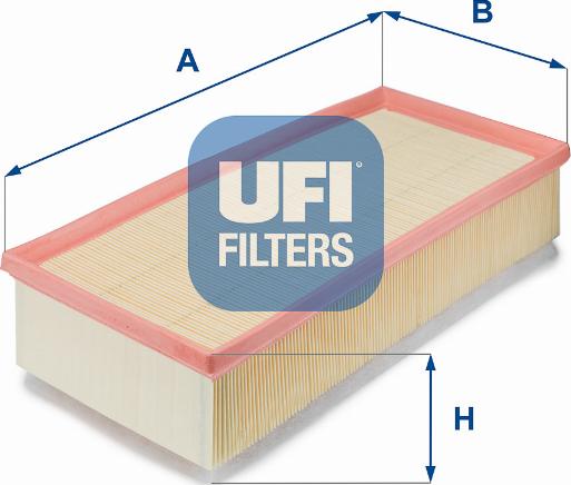 UFI 30.330.00 - Filtro aria www.autoricambi360.it