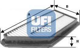 UFI 30.337.00 - Filtro aria www.autoricambi360.it