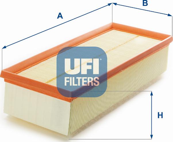 UFI 30.370.00 - Filtro aria www.autoricambi360.it