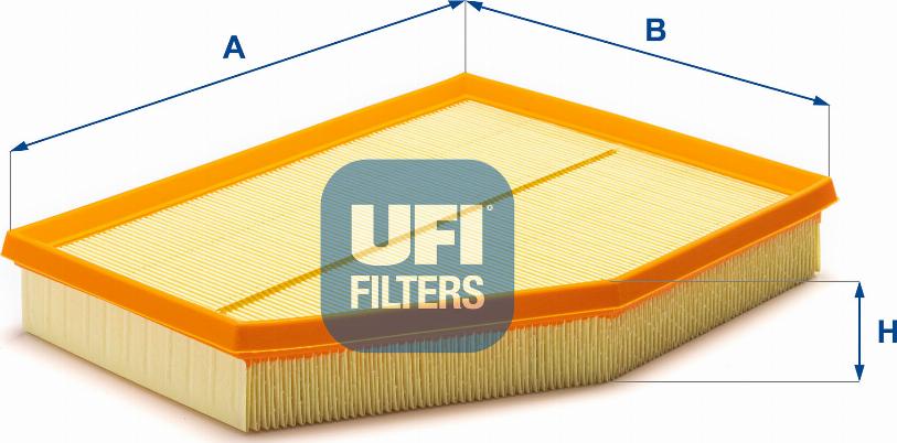 UFI 30.251.00 - Filtro aria www.autoricambi360.it