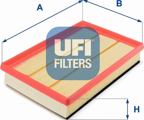 UFI 30.207.00 - Filtro aria www.autoricambi360.it