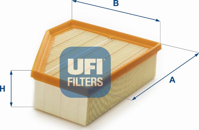 UFI 30.700.00 - Filtro aria www.autoricambi360.it