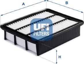 UFI 30.A99.00 - Filtro aria www.autoricambi360.it