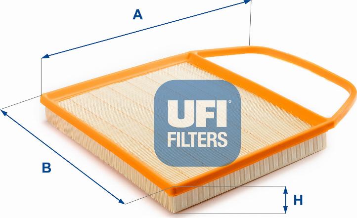 UFI 30.A44.00 - Filtro aria www.autoricambi360.it