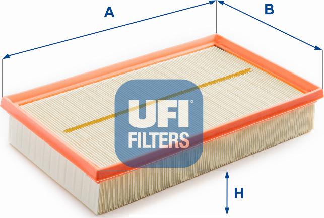 UFI 30.A45.00 - Filtro aria www.autoricambi360.it