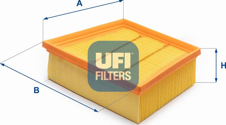 UFI 30.A52.00 - Filtro aria www.autoricambi360.it