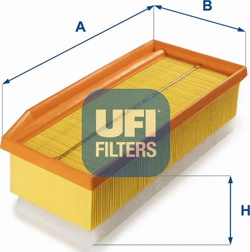 UFI 30.A16.00 - Filtro aria www.autoricambi360.it