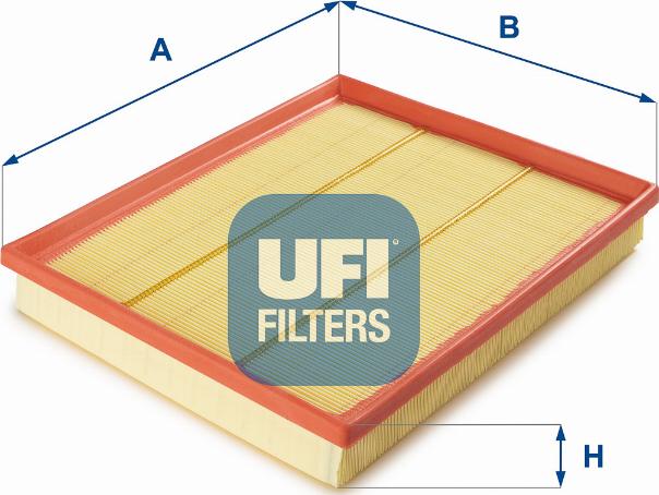 UFI 30.A17.00 - Filtro aria www.autoricambi360.it