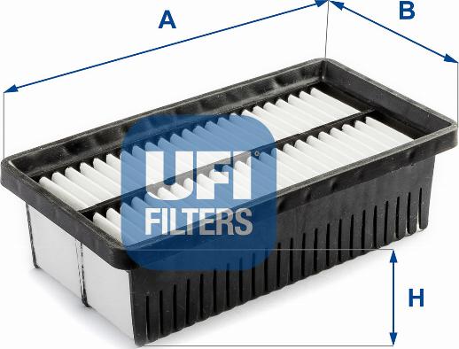 UFI 30.A34.00 - Filtro aria www.autoricambi360.it