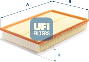 UFI 30.A35.00 - Filtro aria www.autoricambi360.it