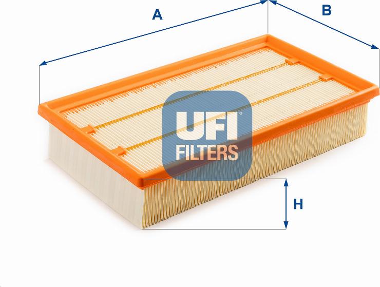 UFI 30.A33.00 - Filtro aria www.autoricambi360.it