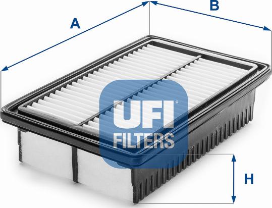 UFI 30.A21.00 - Filtro aria www.autoricambi360.it