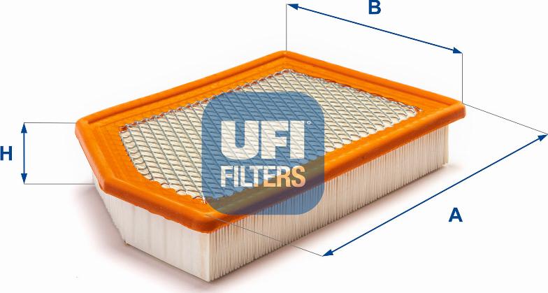 UFI 30.A73.00 - Filtro aria www.autoricambi360.it