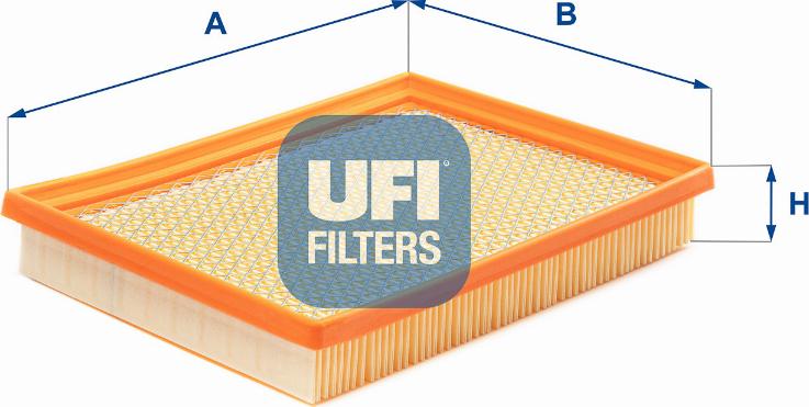 UFI 30.B44.00 - Filtro aria www.autoricambi360.it