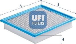 UFI 30.B58.00 - Filtro aria www.autoricambi360.it