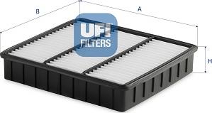UFI 30.B00.00 - Filtro aria www.autoricambi360.it