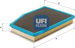 UFI 30.B12.00 - Filtro aria www.autoricambi360.it