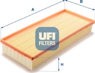 UFI 30.B26.00 - Filtro aria www.autoricambi360.it