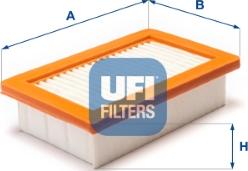 UFI 30.B20.00 - Filtro aria www.autoricambi360.it