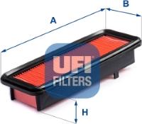 UFI 30.B76.00 - Filtro aria www.autoricambi360.it