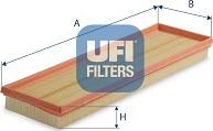UFI 30.C55.00 - Filtro aria www.autoricambi360.it
