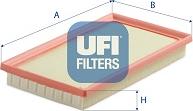 UFI 30.C05.00 - Filtro aria www.autoricambi360.it