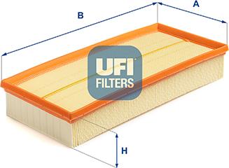 UFI 30.C38.00 - Filtro aria www.autoricambi360.it