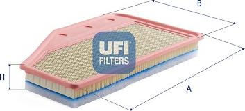 UFI 30.C74.00 - Filtro aria www.autoricambi360.it