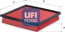 UFI 30.C76.00 - Filtro aria www.autoricambi360.it