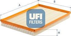 UFI 30.C70.00 - Filtro aria www.autoricambi360.it