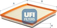 UFI 30.C72.00 - Filtro aria www.autoricambi360.it
