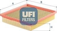 UFI 30.D54.00 - Filtro aria www.autoricambi360.it
