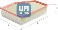 UFI 30.D66.00 - Filtro aria www.autoricambi360.it